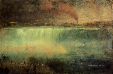  Tonalist Painting - Niagara Tonalist George Inness